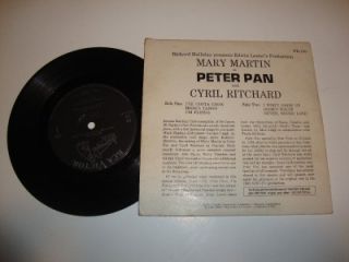 Mary Martin Peter Pan LP 1961 Original Cast Recording