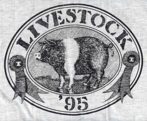 Carly Simon James Taylor Livestock 95 Concert T Shirt XL Marthas 