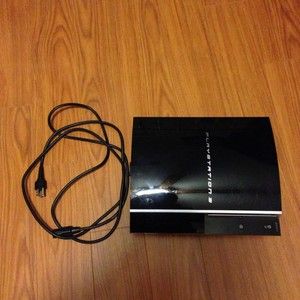 Sony PlayStation 3 40 GB Black Console NTSC CECH L01