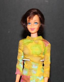 Vintage Barbie Francie Brunette Twist n Turn TNT Casey Doll