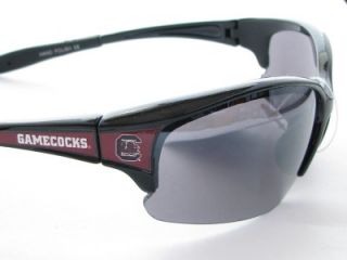 South Carolina Gamecocks Black Maroon Mens Sunglasses USC Licensed 