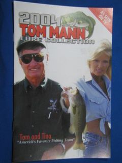 2004 Tom Mann Lure Collection Catalog 14 Color Pages