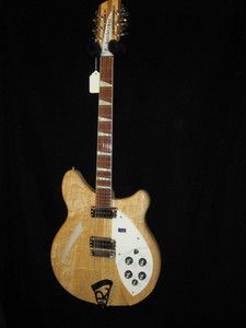 2012 Rickenbacker 360 12 string Mapleglo with case, mint with all case 