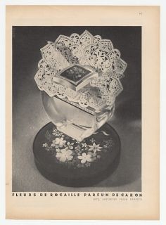 1947 fleurs de rocaille parfum de caron perfume ad