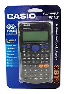 Casio FX 300ES Plus Scientific Calculator Natural Textbook Display 