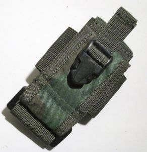 New MOLLE Cell Phone Pouch Woodland Camo Airsoft