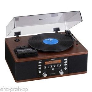 TEAC LPR500 Turntable Cassette, CD Player Recorder and Radio