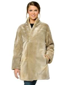  Cassin Reversible Coat with Faux Fur 3 Colors Illusion by Cassin 
