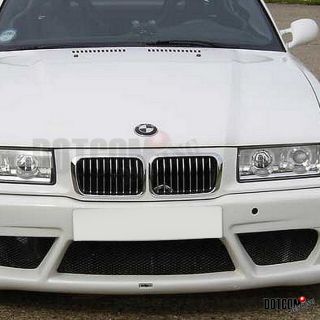 BMW 92 96 E36 M3 Hood Grill Kidney Grille Chrome ABS