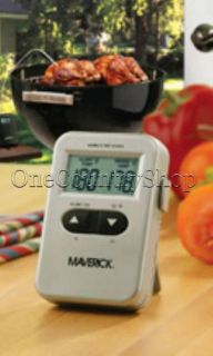 Maverick Wireless Remote Oven BBQ Grill Digital Thermometer w Probe 