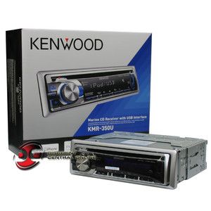 Kenwood KMR 350U Marine Single DIN  WMA CD Receiver