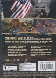 WAR LEADERS Clash of Nations   US Version   WW2 Global RTS Strategy PC 