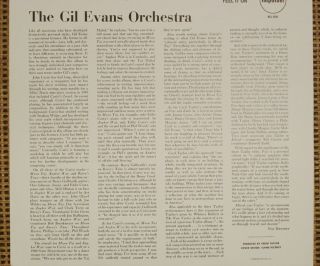 Gil Evans Into The Hot Cecil Taylor LP 1988 Insert Mint