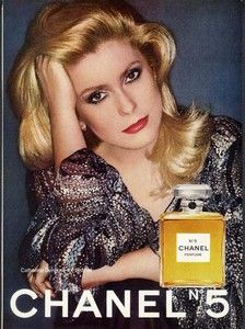 CATHERINE DENEUVE   CHANEL Perfume Ad Endorsement   1977