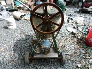 portable 3 4hp electric cement mixer local pick up