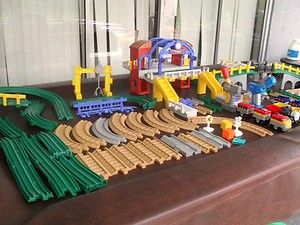 Huge GeoTrax Lot GRAND CENTRAL STATION BRIDGE TUNNEL 2 REMOTE TRAINS 