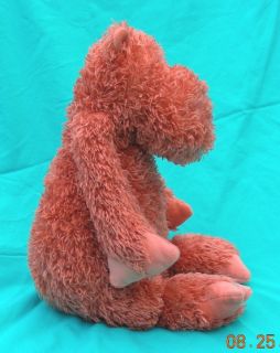 RARE Jellycat Plush Stuffed Bunglie Orange Hippo Hippopotamus 15 