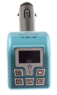 USB SD MMC Bluetooth Car  Player Wireless FM Transmitter Modulator