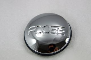 Foose Wheels Chrome Center Cap   2.5in Diameter Part# 100 39  S208 07