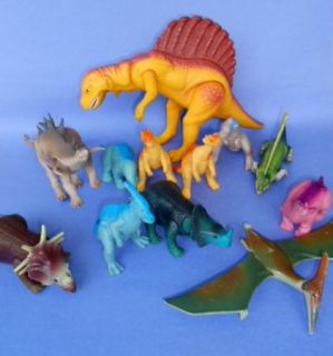   Dinosaurs lot 12 Playskool Tyco 1980s Riders 4 Cavemen Tyrannosaurus