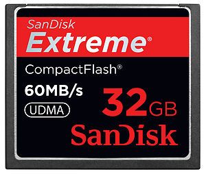 SanDisk Extreme CF Compact Flash Card 32GB 60MB S