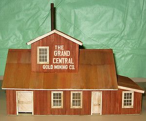 GILPIN TRAMWAY GRAND CENTRAL GOLD MINE O On3 On30 Structure Wood Kit 