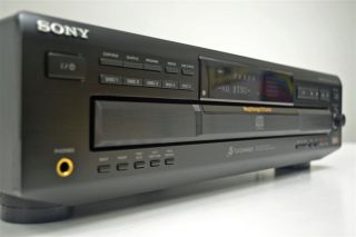 Sony Stereo Compact Disc Multi 5 CD Player Changer CDP CE525