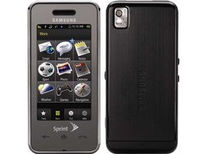 Samsung Instinct M800 Black Sprint CDMA Cellular Phone