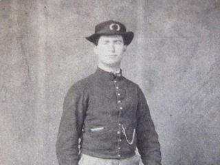 Chambersburg Pennsylvania Civil War Soldier CDV Photograph