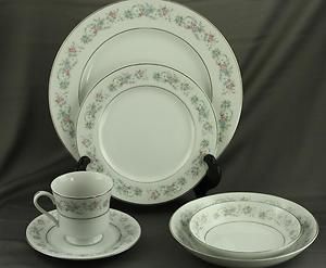 6pc Place Setting Vintage China Lot Chadds Ford Cotillion Pattern 
