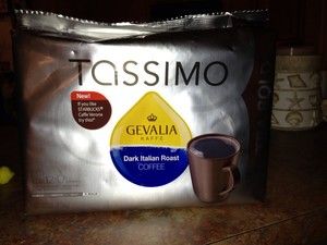 Gevalia Dark Italian Roast 12 Count T Discs for Tassimo Brewers