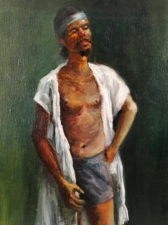 Charles F Bohannah New York Art African American Man Impressionist 