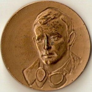 Charles Lindbergh 40th Annv Commercial Aviation Medal