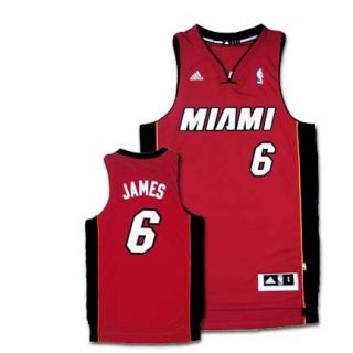 Lebron James Miami Heat 6 Youth Revolution 30 Swingman Adidas NBA 