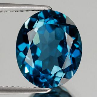 11 36cts Splendid Excellent Top Natural Blue Topaz from Russia Mining 