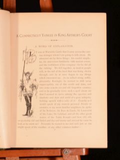   Connecticut Yankee at King Arthurs Court Illustrated by Beard