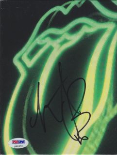Charlie Watts Signed Rolling Stones DVD Cover PSA DNA