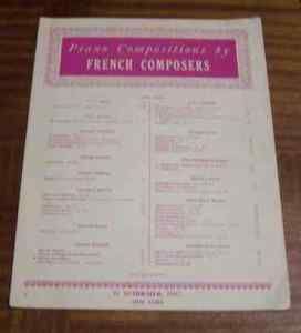 Vintage Sheet Music Marche Pontificale Charles Gounod