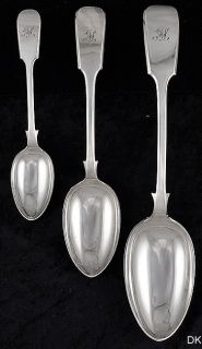 Set of 24 English Elkington, Mason, & Co Silverplated Spoons