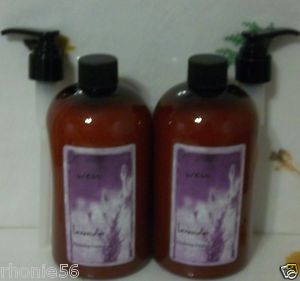 WEN BY CHAZ DEAN SET OF 2 LAVENDER CLEANSING CONDITIONERS W PUMPS EACH 