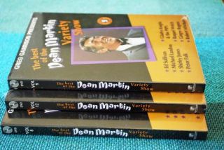 SEALED Dean Martin Variety Show 3 DVD Vol 8 9 12 New