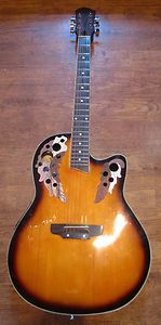 Acoustic Electric Sojing Guitar Ovation Clone Used
