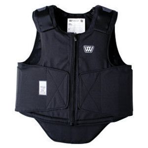   Horse Riding Eventing Safety Protective Vest Child Small Black