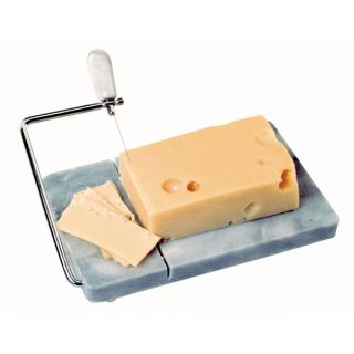 Norpro White Marble Cheese Wire Slicer Cutter for Fruit Eggs Butter 