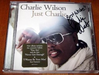 Charlie Wilson Signed CD Just Charlie Autographed