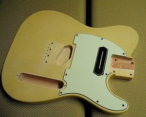    Vintage 1963 Fender Telecaster Body w Charlie Christian Pickup PG