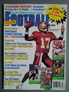 1993 NCAA College Football Preview Charlie Ward
