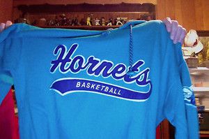 Charlotte Hornets Size Large Hoodie Used NBA by Starter