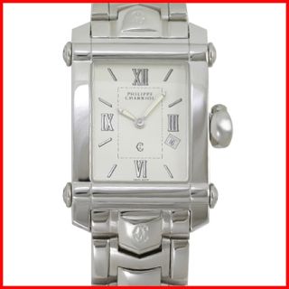 Philippe Charriol Mens Colvmbvs Stainless Steel Watch