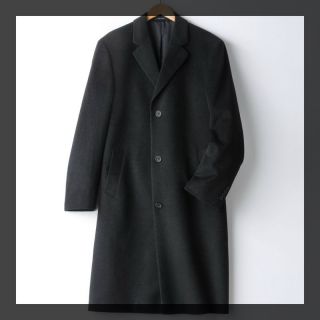 Chaps Ralph Lauren Parma Wool Overcoat Big Tall Charcoal Winter Coat $ 
